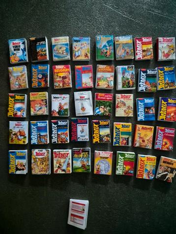 41x mini boekjes / poppenhuis boekjes - Asterix en Obelix  beschikbaar voor biedingen