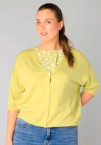 Citric Green vest Veerle van Yesta Maat 50 nu €29,95, Trui of Vest, Ophalen of Verzenden, Y, Y
