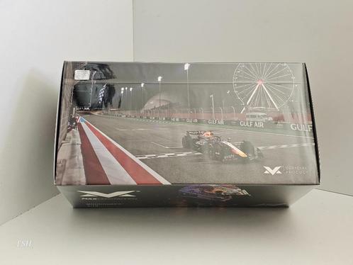 Red Bull RB20, M. Verstappen # 1, Winner GP Bahrain 2024., Hobby en Vrije tijd, Modelauto's | 1:18, Nieuw, Auto, MiniChamps, Ophalen of Verzenden