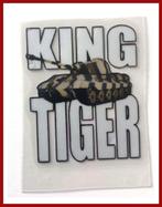 TANK KING TIGER Duitsland Vinyl Sticker Decal, Verzamelen, Militaria | Tweede Wereldoorlog, Verzenden