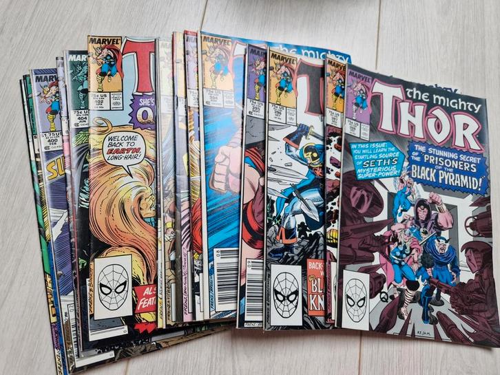 the mighty thor comics collectie 18 stuks strips strip comic, Boeken, Strips | Comics, Zo goed als nieuw, Meerdere comics, Amerika