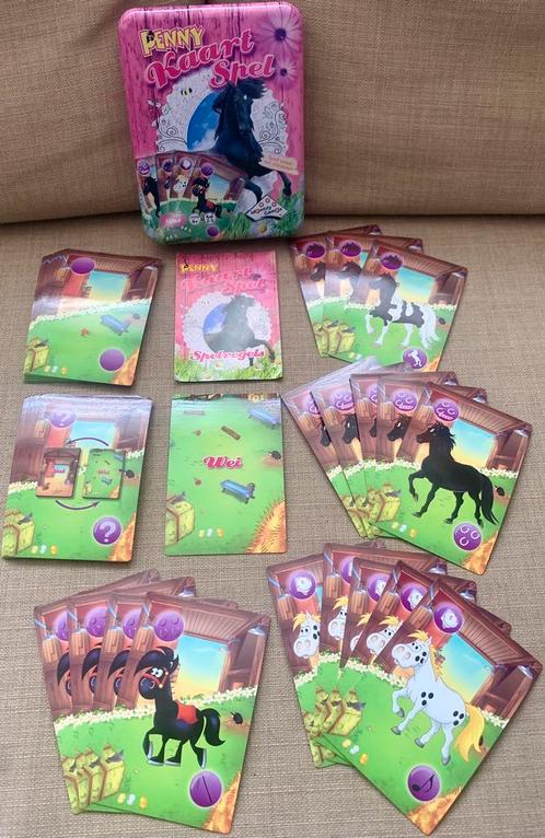 Penny paarden kaartspel, leuk gezelschapsspel, 100% compleet, Hobby en Vrije tijd, Gezelschapsspellen | Kaartspellen, Zo goed als nieuw