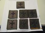 Staf verzorgingscompagnie 101 Comm.Bat, Verzenden, Landmacht, Nederland, Embleem of Badge