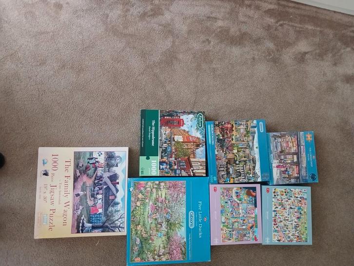 Diverse Puzzels - Legpuzzels en meer!, Hobby en Vrije tijd, Denksport en Puzzels, Gebruikt, Legpuzzel, 500 t/m 1500 stukjes, Ophalen of Verzenden