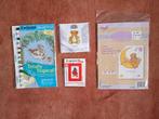 4 kleine borduurpakketjes, Verzenden, Zo goed als nieuw, Handborduren, Patroon