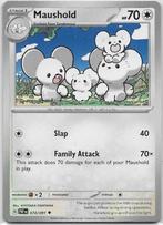 Paldean Fates,  Maushold [uncommon] 74/91, Ophalen of Verzenden, Nieuw, Losse kaart