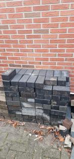 Betonklinkers Antraciet 21x10x8 144 stuks, Ophalen, Gebruikt, Klinkers, Minder dan 5 m²