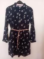 Mooie d.blauwe jurk+witte bloemetjes en leren centuur H&M, Ophalen, Meisje, H&M, Zo goed als nieuw