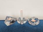 Sfeerlicht (2) Kandelaar (1) Kristal Orrefors, Ophalen of Verzenden