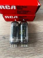 RCA 6cg7/6fq7 black plate D-getter, Ophalen of Verzenden, Buis of Buizen