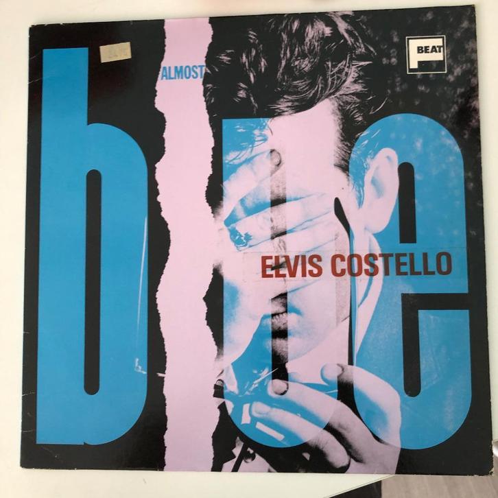 Elvis Costello - Almost Blue, Cd's en Dvd's, Vinyl | Rock, Gebruikt, Poprock, 12 inch, Ophalen of Verzenden