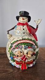 Disney Traditions Sneeuwpop 'Season's Greetings', Ophalen of Verzenden, Zo goed als nieuw, Overige typen