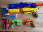 5 nerf pistolen met pijltjes, Ophalen of Verzenden, Zo goed als nieuw