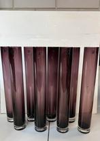 Cilinder vazen, 8 stuks, 40cm, Huis en Inrichting, Woonaccessoires | Vazen, Ophalen, Overige kleuren, Minder dan 50 cm, Glas