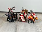 3x Ridder met paard Papo, Verzamelen, Ophalen of Verzenden, Zo goed als nieuw, Paard, Beeldje of Figuurtje