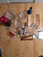 Huishoudelijke spullen, doos vol met ovenschalen met deksel, Ophalen, Zo goed als nieuw, Overig