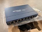 ProSAFE Unmanaged Switch - GS108GE - Desktop - 8 Gigabit Eth, Computers en Software, Netwerk switches, Ophalen of Verzenden, Zo goed als nieuw