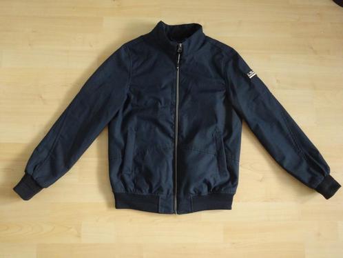 Petrol zomerjas mt 146-152, Kinderen en Baby's, Kinderkleding | Maat 146, Zo goed als nieuw, Jongen, Jas, Ophalen of Verzenden