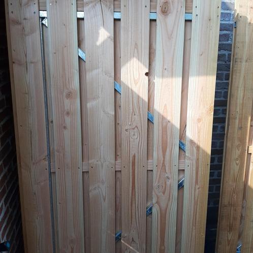 Nieuwe schuttingdeuren te koop alle maten mogelijk, Tuin en Terras, Tuinpoorten, Nieuw, Hout, 150 tot 200 cm, 200 cm of meer, Ophalen