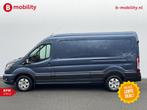 Ford Transit 350 2.0 TDCI 165PK L3H2 Limited Automaat Trekha, Stof, 4 cilinders, Blauw, 2800 kg