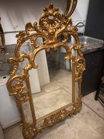 Antieke spiegel en bijbehorende tafel, Ophalen, Rechthoekig