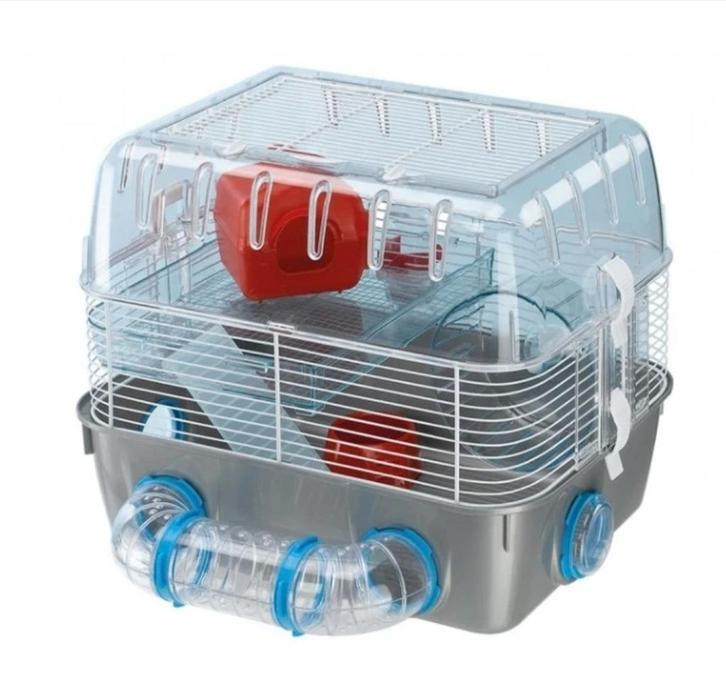 Knaagdierkooi ferplast combi fun, Dieren en Toebehoren, Knaagdieren en Konijnen | Hokken en Kooien, Gebruikt, Kooi, Minder dan 60 cm