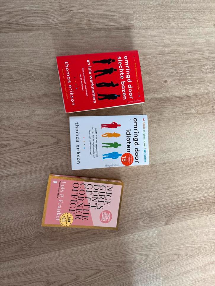 Psychologie Boeken - Thomas Erikson & Lois P. Frankel, Boeken, Psychologie, Zo goed als nieuw, Persoonlijkheidsleer, Ophalen of Verzenden