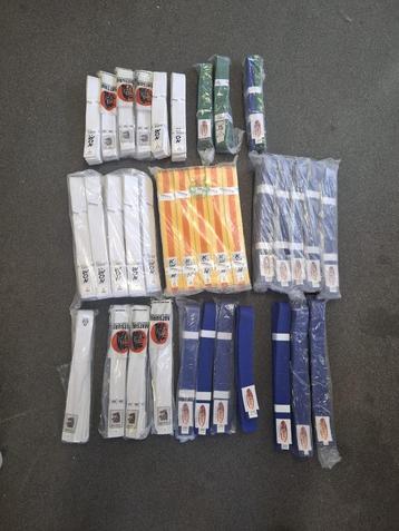 50 nieuwe judo band / budo band beschikbaar voor biedingen