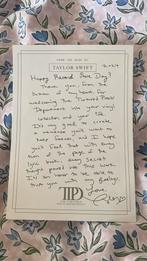 Taylor Swift The Tortured Poets Department RSD letter, Cd's en Dvd's, Vinyl | Pop, 2000 tot heden, Ophalen of Verzenden, Zo goed als nieuw