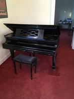 Vleugel, Muziek en Instrumenten, Piano's, Ophalen, Zwart, Vleugel