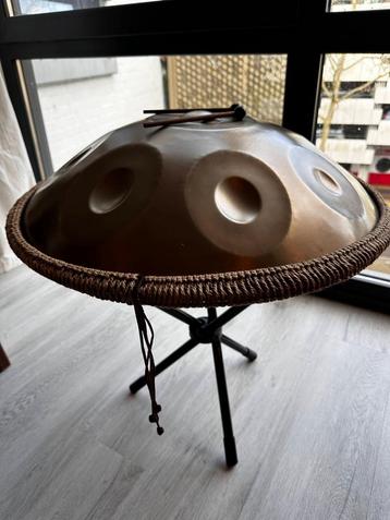 Handpan D mineur, 10 noten, 55cm doorsnee, 440 hz  beschikbaar voor biedingen