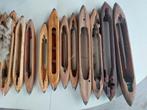 Vintage antieke schietspoelen voor weefgetouw, Antiek en Kunst, Antiek | Gereedschap en Instrumenten, Ophalen of Verzenden