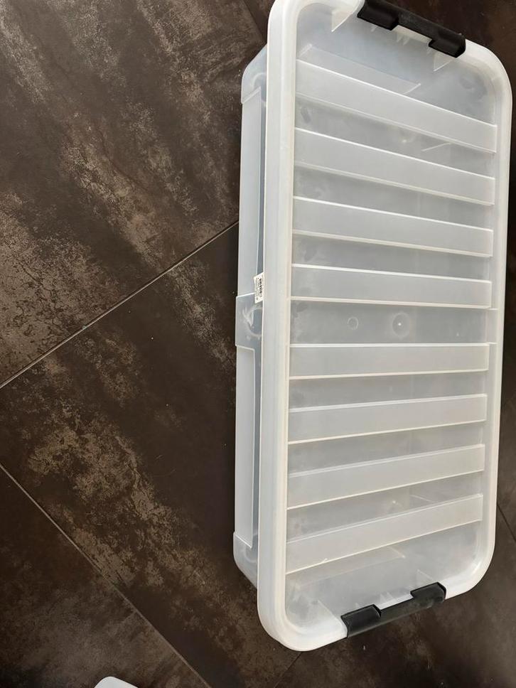 Plastic Opbergbak - Handig & Ruim!, Huis en Inrichting, Woonaccessoires | Kisten, Gebruikt, Minder dan 50 cm, 50 tot 100 cm, Kunststof