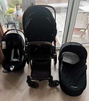 Complete set Cybex 4 stuks, Kinderwagen&Reiswieg&Autostoel beschikbaar voor biedingen