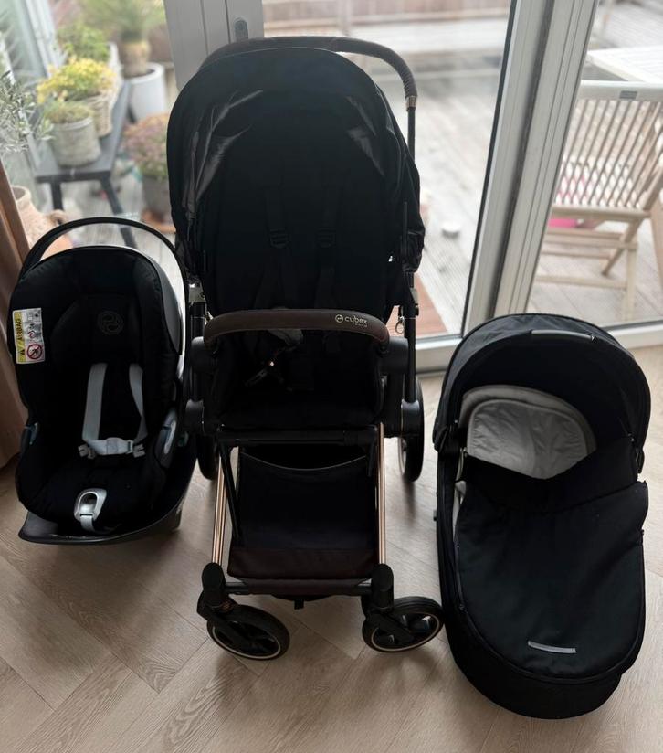 Complete set Cybex 4 stuks, Kinderwagen&Reiswieg&Autostoel, Kinderen en Baby's, Kinderwagens en Combinaties, Zo goed als nieuw