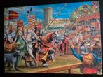 Mooie Gibsons puzzel: The Joust at Warwick - 1000 stukjes, Ophalen, 500 t/m 1500 stukjes, Zo goed als nieuw, Legpuzzel
