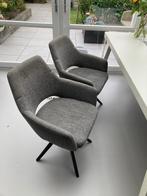 Eetkamerstoelen, Huis en Inrichting, Ophalen, Gebruikt, Twee, Stof