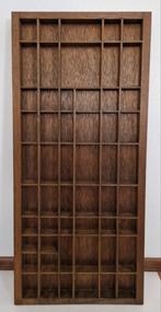 Letterbak, hout, onbeschadigd, Huis en Inrichting, Woonaccessoires | Wanddecoraties, Ophalen, Zo goed als nieuw