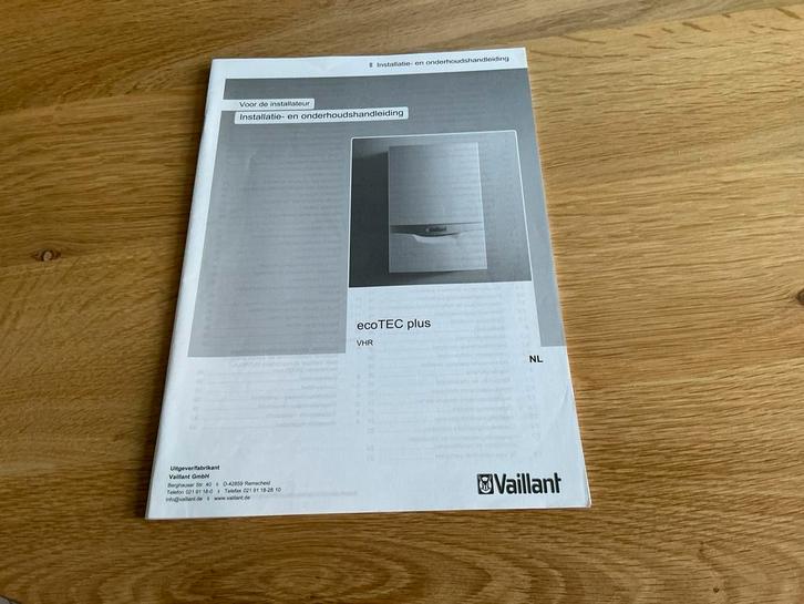 Vaillant CV ketel en hybride Warmtepomp, Doe-het-zelf en Verbouw, Verwarming en Radiatoren, Gebruikt, Cv-ketel of Combi-ketel