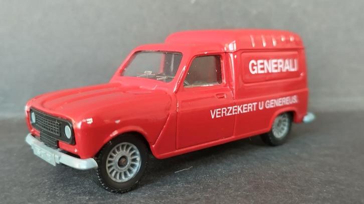 Renault 4 R4 F4 Generali 1:43 Solido Pol, Hobby en Vrije tijd, Modelauto's | 1:43, Zo goed als nieuw, Auto, Solido, Verzenden