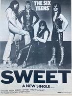 Paginagrote A3 advertentie SWEET The Six Teens release, Ophalen of Verzenden