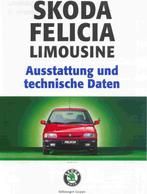 Skoda Felicia Limousine Ausstattung und technische Daten, Ophalen of Verzenden, Nieuw, Overige merken