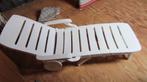 Tk nete kunststof relax tuinstoel ligbed zonnenbed., Ophalen, Zo goed als nieuw, Kunststof, Stapelbaar