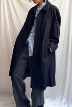 Original vintage Burberry trenchcoat jas mantel M, Maat 48/50 (M), Zwart, Ophalen of Verzenden, Zo goed als nieuw