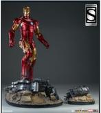 Iron Man Exclusive SideShow 1/4 Statue Beeld Movie Film, Ophalen of Verzenden, Zo goed als nieuw, Mens