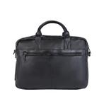 Presly&Sun - Curtis - Leren Laptoptas 15'' KL-Zwart, Computers en Software, Laptoptassen, Ophalen of Verzenden, 15 inch, Nieuw