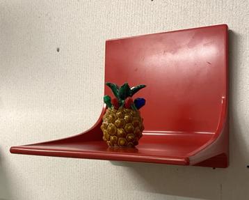 1968 Rudolf Horn rode WAND plank ophangen onder of boven beschikbaar voor biedingen