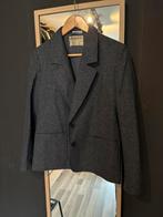 Vintage 100% wollen blazer jasje uit England donker grijs, Kleding | Dames, Jasje, Grijs, Vintage, Ophalen of Verzenden