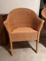 2 rieten stoelen gratis, Huis en Inrichting, Stoelen, Ophalen, Gebruikt, Riet of Rotan, Drie