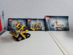 Lego Technic Bulldozer set 8259 compleet met 3 boekjes, Complete set, Ophalen of Verzenden, Lego, Zo goed als nieuw